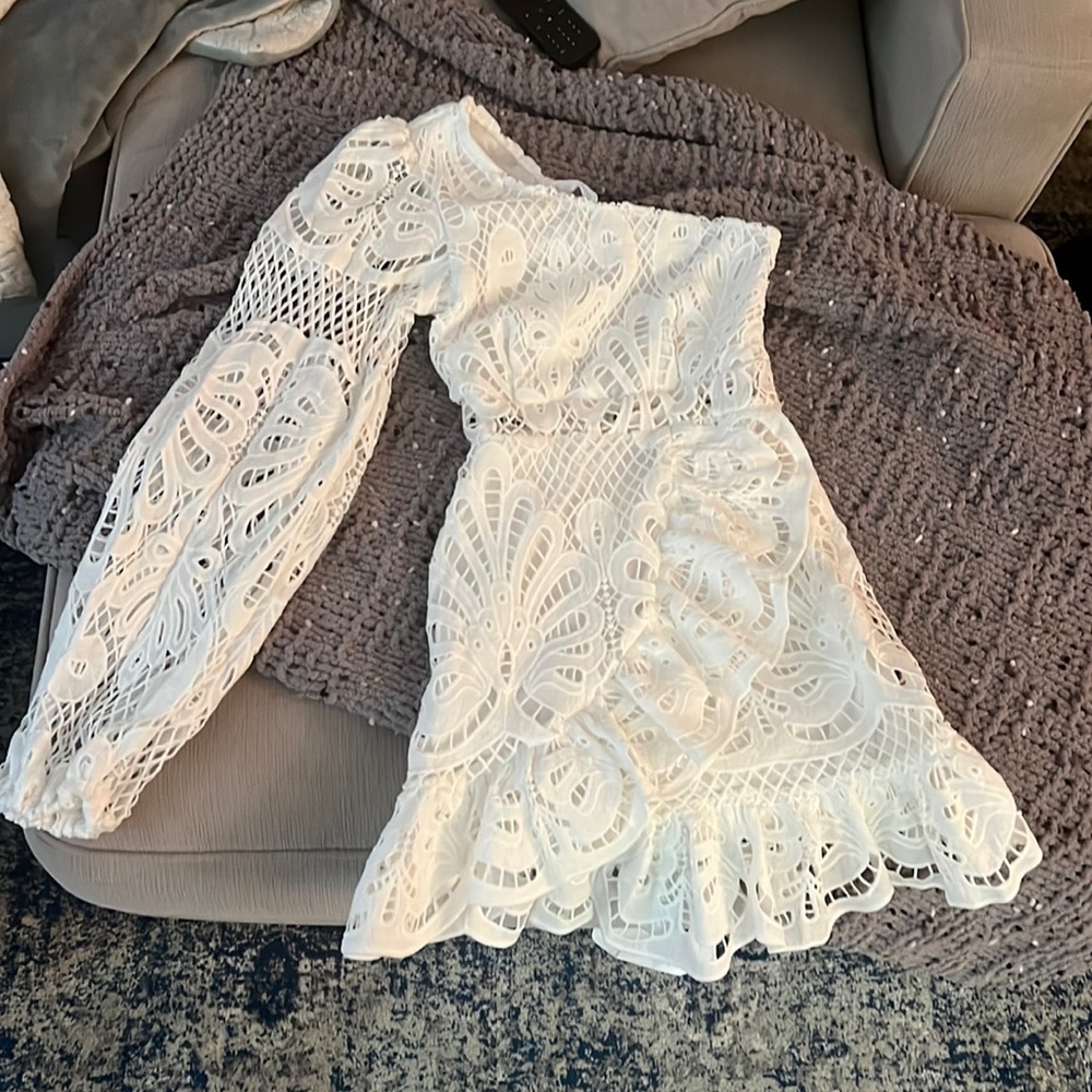 One shoulder dress